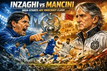 Inzaghi Confronts Old Ally Mancini in High-Stakes AFC Knockout Encounter